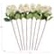 34" White Hydrangea Artificial Flower Stem, 8ct.